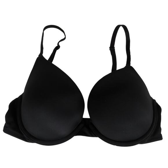 Victoria's Secret PINK Black Padded Bra Size 34C - Picture 1 of 6